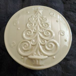 Porcelain Christmas Box